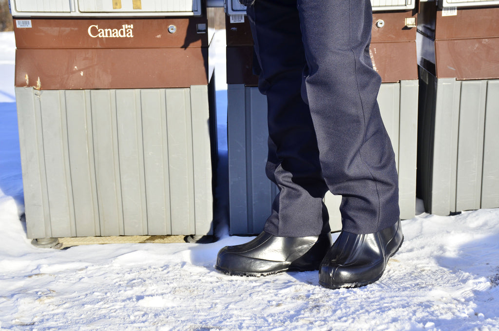 Prince, Noir | Couvre-chaussures de ville en caoutchouc naturel - Wilkuro Canada